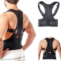 Correcteur de posture dorsal réglable, ceinture de soutien respirante pour la correction des épaules et du haut du dos