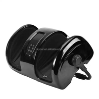 Masseur de jambes Shiatsu électrique avec thérapie par rouleau de pétrissage profond de chaleur et de vibration pour le confort et le soulagement