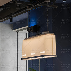 Suspension moderne à bande longue E27 LED, hauteur réglable, pour éclairage de restaurant, bar, café - Product Image 3