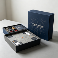 Caja de Embalaje de Cartón Ecológica Personalizada, Juego de Ajedrez de Inteligencia para Niños, Rompecabezas, Embalaje Impreso, Rompecabezas Cultural