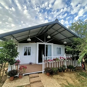รีสอร์ท บ้านพักตากอากาศ ห้องเรียน ร้านอาหารสำเร็จรูป โรงแรม สำนักงาน ร้านค้าสำหรับตั้งแคมป์ บ้านคอนเทนเนอร์ขนาด 30 ฟุตแบบขยายได้ 2 ห้องนอน - Product Image 3
