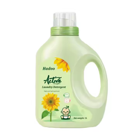 Nouveau détergent à lessive liquide écologique parfumé à la lavande florale pour vêtements, pour lavage en machine et à la main, OEM, étiquette privée
