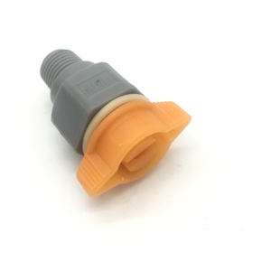 Boquillas de pulverización Promax <span class=keywords><strong>Quick</strong></span> Veejet 6530 QPTA, pulverizador de abanico plano de plástico, punta de chorro de alto flujo para limpieza industrial - Product Image 5