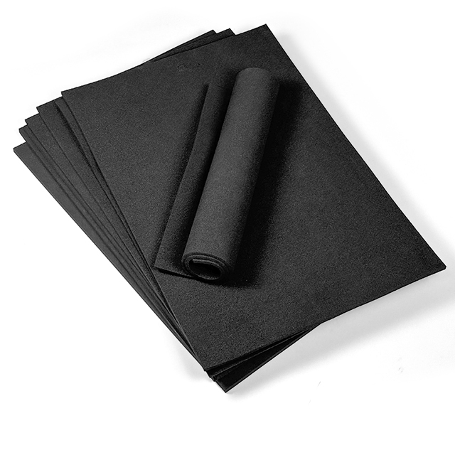 Industrial Neoprene EPDM Rubber Sheet Black