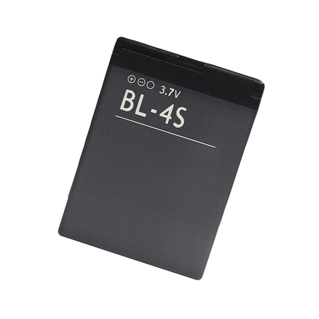 860mAh BL-4S Phone Battery for for Nokia 2680 Slide 3600 Slide 3710 Fold 7020 7100