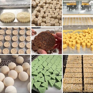 Machine de formage et de pressage pour gâteaux de pâte de haricots en tranches, poudre de sésame et <span class=keywords><strong>sucre</strong></span> en petits cubes - Product Image 3
