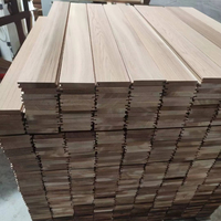 Bûches de cèdre de haute qualité Bois de cèdre rouge Prix du bois de cèdre à Westem Canada avec un diamètre sont utilisés pour la construction de meubles