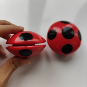 Yo-yo Professionale per Bambini a Forma di Coccinella <span class=keywords><strong>Rossa</strong></span>, Giocattolo in Plastica con Design Cartoonesco - Product Image 4