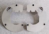 Oiomotors Kit de plaques de refroidissement de frein avant pour BMW E92 M3