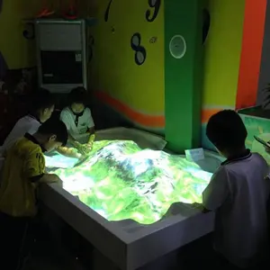 Chariot Interactive AR Sand Table Projector Games Smart Sand Table For Amusement Park.