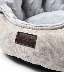 Yangyangpet Cama Redonda Personalizada de Gran Tamaño para Mascotas, Cojín de Piel Sintética de Lujo, Sofá Acolchado de Gamuza para Razas Pequeñas - Product Image 6