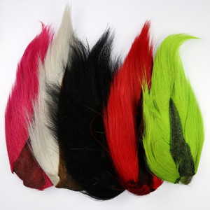 Code di Cervo Bianche Bucktail all'Ingrosso Materiale per la Costruzione di Mosche Secche <span class=keywords><strong>Accessori</strong></span> per la <span class=keywords><strong>Pesca</strong></span> a Mosca - Product Image 1