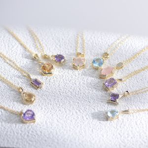 Peishang joyería personalizada 925 plata esterlina chapada en oro ágata cristal labradorita piedra preciosa piedra Natural ópalo espinela collar - Product Image 1