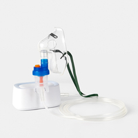 Nébuliseur Électrique Portable à Compresseur, Débit de Nébulisation Réglable, Atomisation Fine, Fonctionnement à un Bouton, Alimentation CC pour Usage Domestique