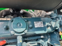 Mini-chargeuse compacte sur chenilles CG1050 avec moteur diesel EPA et benne à fourche pour travaux de construction et utilisation agricole