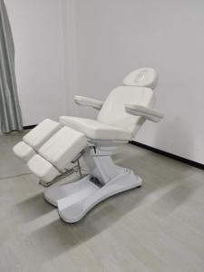 Silla de pedicura eléctrica de nuevo diseño para examen médico y Spa, cama de belleza de 2-5 motores con pata dividida para masaje, muebles de Spa - Product Image 2