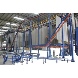 High Quality Aluminum Profile Vertical Available Spray Powder Coating Line