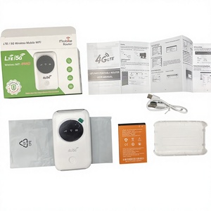 Punto de Acceso Móvil <span class=keywords><strong>WiFi</strong></span> de Bolsillo 4G 5G de 150 Mbps, Admite 10 Dispositivos Conectados, Router <span class=keywords><strong>WiFi</strong></span> Portátil con Ranura para Tarjeta <span class=keywords><strong>SIM</strong></span> para Viajes en Auto - Product Image 6
