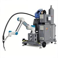 Robot de soudage Cobot CNGBS programmable à 6 axes, charge utile de 6 kg, portée de 800 mm, idéal pour la soudure de métaux en petite usine - Vente Flash