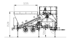Sddom 50M Mini Mobiele Betonfabriek Klaar Betonmenginstallatie Te Koop - Product Image 6