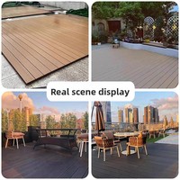 Plancher en plastique-bois co-extrudé, terrasse composite, terrasse composite extérieure, carrelage extérieur, lames de terrasse composite, autres matériaux en bois