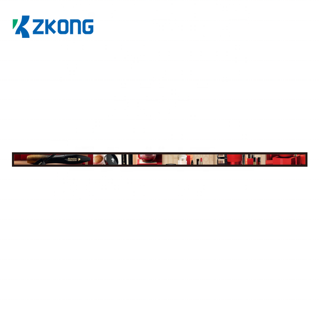 Ultra Wide Slim Screen Monitor for Shopping Mall Subway Intelligent Advertise Digital Shelf Edge Bar Stretched LCD Display OEM