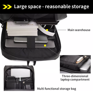 Ba Lô Bán Buôn OMASKA Mochilas Công Suất Lớn Máy Tính Trường Học Thanh Thiếu Niên Máy Tính Xách Tay Máy Tính USB Ba Lô - Product Image 5
