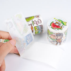 Ruban adhésif washi personnalisé, <span class=keywords><strong>pas</strong></span> <span class=keywords><strong>cher</strong></span>, à bas prix, large, coloré, design washi - Product Image 2