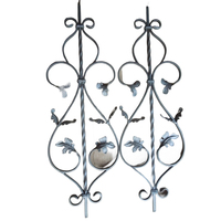Venta al por Mayor de Varios Estilos Disponibles para Vallas, Rejas, Piezas de Escalera, Diseño Moderno en Hierro Forjado, Colores Personalizados, Duraderos