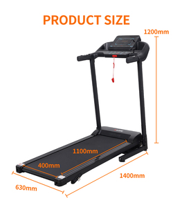 EU First Fitness Foldable 3-Level Incline 1-12 KM/H Speed LED Display Metal Frame Low Impact Home Gym - Product Image 2