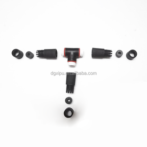 Ip68 Cat6 mạng LAN 1 trong 2 kết nối 8P8C ngoài trời t-hình RJ45 nữ không thấm nước Ethernet kết nối - Product Image 2