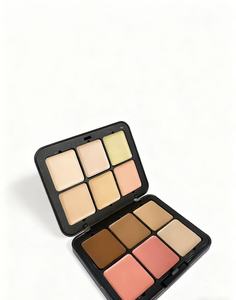 Paleta de Corrector Mineral de Cobertura Total en Estuche de Hierro con 12 Tonos y Logotipo Personalizado, la Mejor Crema Vegana de Marca Privada para Todo Tipo de Piel - Product Image 3