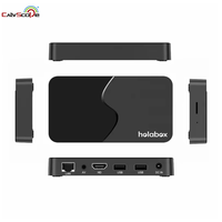 Boîtier TV Android Holabox, décodage vidéo 8K, Wifi 2.4G+5G, commande vocale, lecteur multimédia intelligent, décodeur