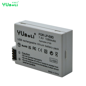 Nouvelle batterie d'appareil photo USB Type-C <span class=keywords><strong>LP</strong></span>-<span class=keywords><strong>E8</strong></span> LPE8 <span class=keywords><strong>LP</strong></span> <span class=keywords><strong>E8</strong></span> pour <span class=keywords><strong>Canon</strong></span> EOS 550D 600D 650D 700D - Product Image 2