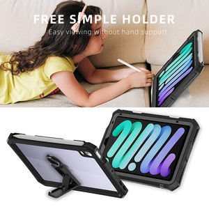 Étui IPad mini 6 robuste, avec support et lanière, étanche, anti-poussière, norme ip68, pour IPad 2021, étanche - Product Image 6