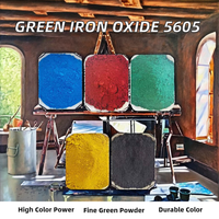 Pigment Chrome Résistant à l'Usure, Haute Intensité de Teinte, Oxyde de Fer Vert, Pigment Inorganique en Poudre pour Béton, Ciment, Cuir, 1kg