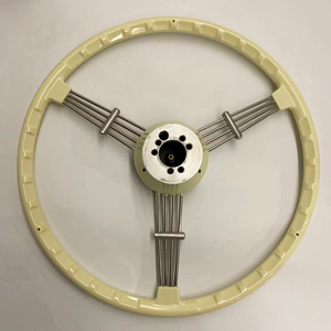 Volante clásico ABS <span class=keywords><strong>Vintage</strong></span> Banjo de 400mm para <span class=keywords><strong>Porsche</strong></span> 1950-1966 356 a B C PreA Parts - Product Image 2