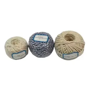 高品质棉和涤纶天然棉麻线DIY工艺针织包装装饰宠物玩具