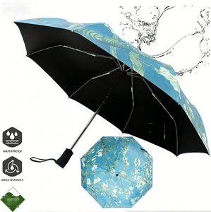 Paraguas Promocional al por Mayor, Plegable en 3 Secciones, con Protección UV, Automático, Resistente al Viento y a la Lluvia, Personalizable con Logotipo - Product Image 2