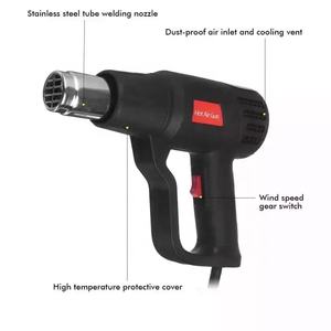 Qili <span class=keywords><strong>Heat</strong></span> Shrink Tubing Pequena Dupla Temperatura Temp Controle Digital Display <span class=keywords><strong>Detector</strong></span> Artesão Pistola De Ar Quente Refluxo - Product Image 2