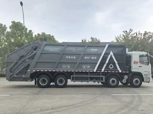 Camion benne à compression à plancher ouvert Dongfeng Tianlong 38 CBM, grande capacité - Product Image 3