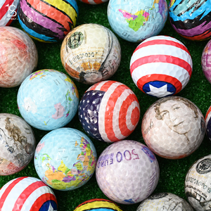 Surlyn-pelota <span class=keywords><strong>de</strong></span> Golf <span class=keywords><strong>de</strong></span> 2, 3 y 4 capas, logotipo personalizado, precio <span class=keywords><strong>de</strong></span> fábrica, 2, 3 y 4 piezas - Product Image 3