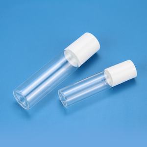 Custom 5ml 10ml Eye Cream Clear Glass Roll on Bottle Roller Ball <b>Perfume</b> Oil <b>Containers</b> - Product Image 1