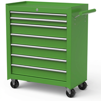 Armoire à outils robuste en acier à 3 niveaux avec panneau perforé et tiroirs, chariot de rangement pour atelier, garage, entrepôt, OEM