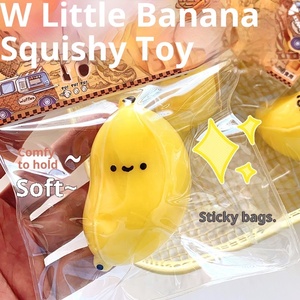 Juguete Squishy de Plátano Pequeño y Gordo, Venta al por Mayor, Juguete Antiestrés de Material TPR con Sensación de Lodo, Figura Blanda, Certificado CE - Product Image 5