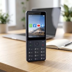โทรศัพท์มือถือ OEM หน้าจอ IPS 2.8 นิ้ว ระบบ Android 11 พร้อมปุ่มกด กล้องในตัว รองรับซิมคู่ 4G สมาร์ทโฟนพร้อมปุ่มฟังก์ชั่น - Product Image 1