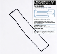 Gasket Paket Tekanan Tinggi E TYPE 9232/9410/9450 EB-PJC200100139 untuk Printer Inkjet Seri M 9232 9410 9450