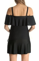 Robe de maternité une pièce pour femmes de grande taille Maillot de bain de grossesse Maillot de bain personnalisé à découpes dans le dos