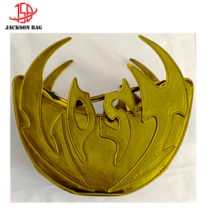 Borsa a tracolla 3D a forma di viso in pelle PU con cerniera, portamonete rotondo per <span class=keywords><strong>cellulare</strong></span>, personalizzabile da Jacksonleather Bags - Product Image 2