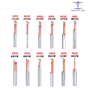 Outil de perçage en carbure de tungstène HRC55 à prix d'usine, fraise à alésage de petits trous <span class=keywords><strong>MQR</strong></span> 2-8 mm pour l'aluminium et le cuivre - Product Image 4